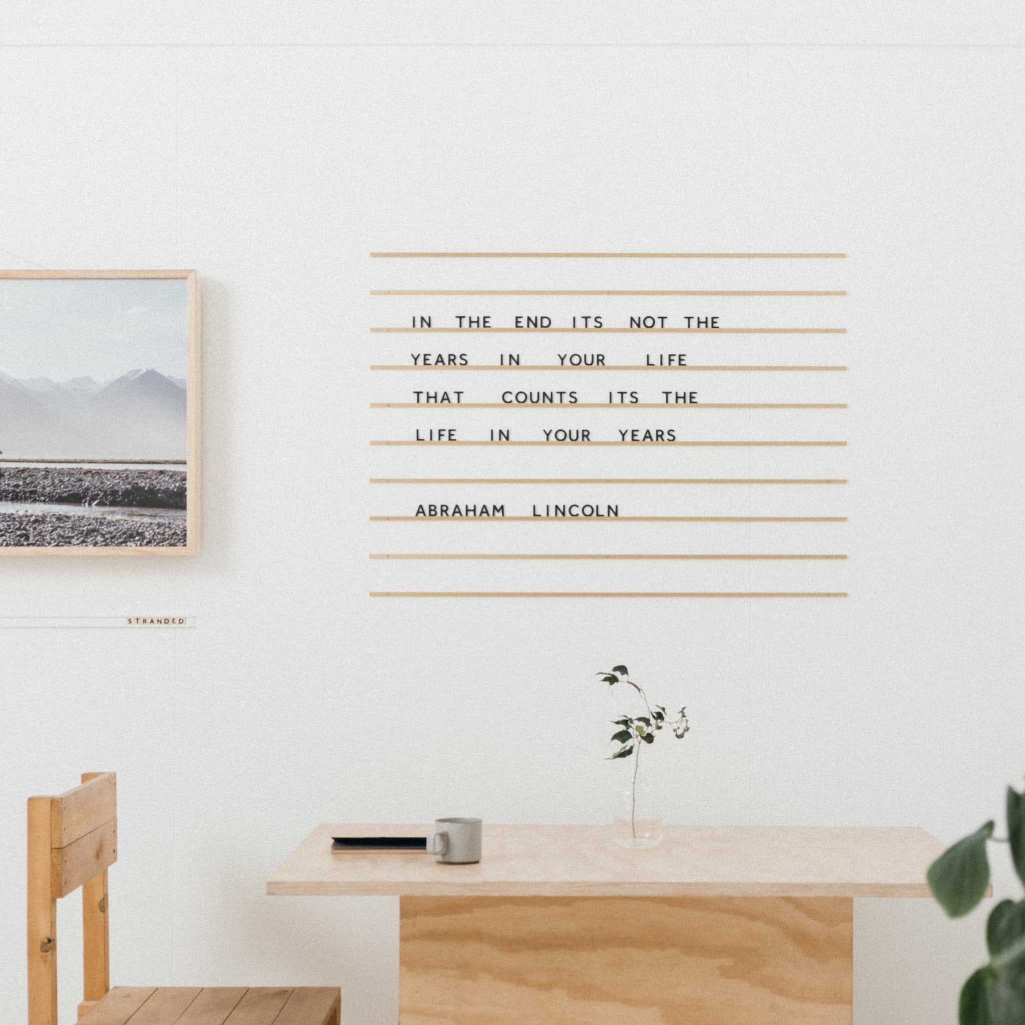 4 Ways to Use the Atelier Letter Board