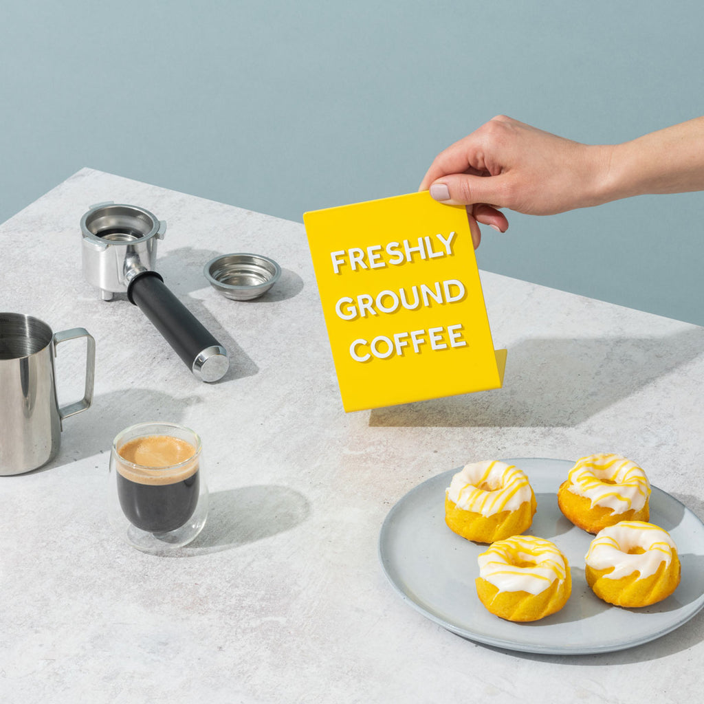 coffee sign for cafe