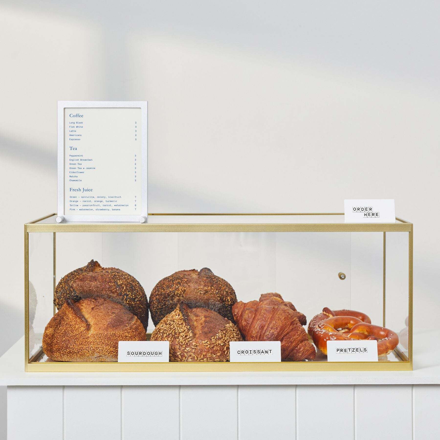 Bakery Display Case - George and Willy