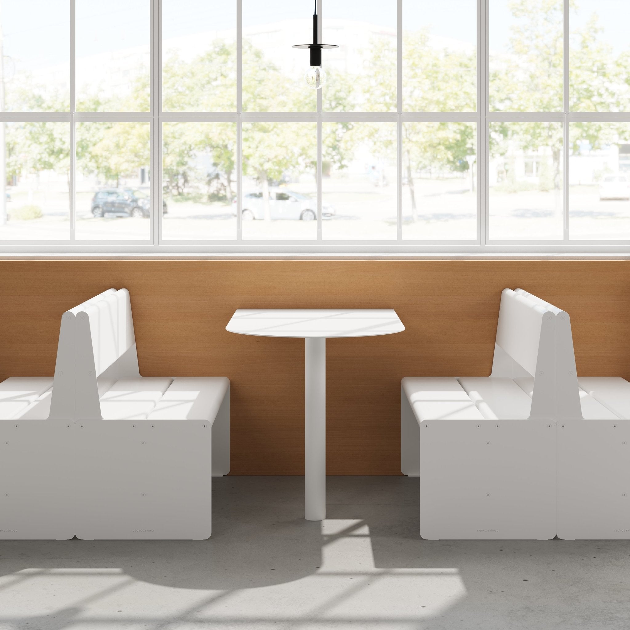 Booth Seat - George and Willy