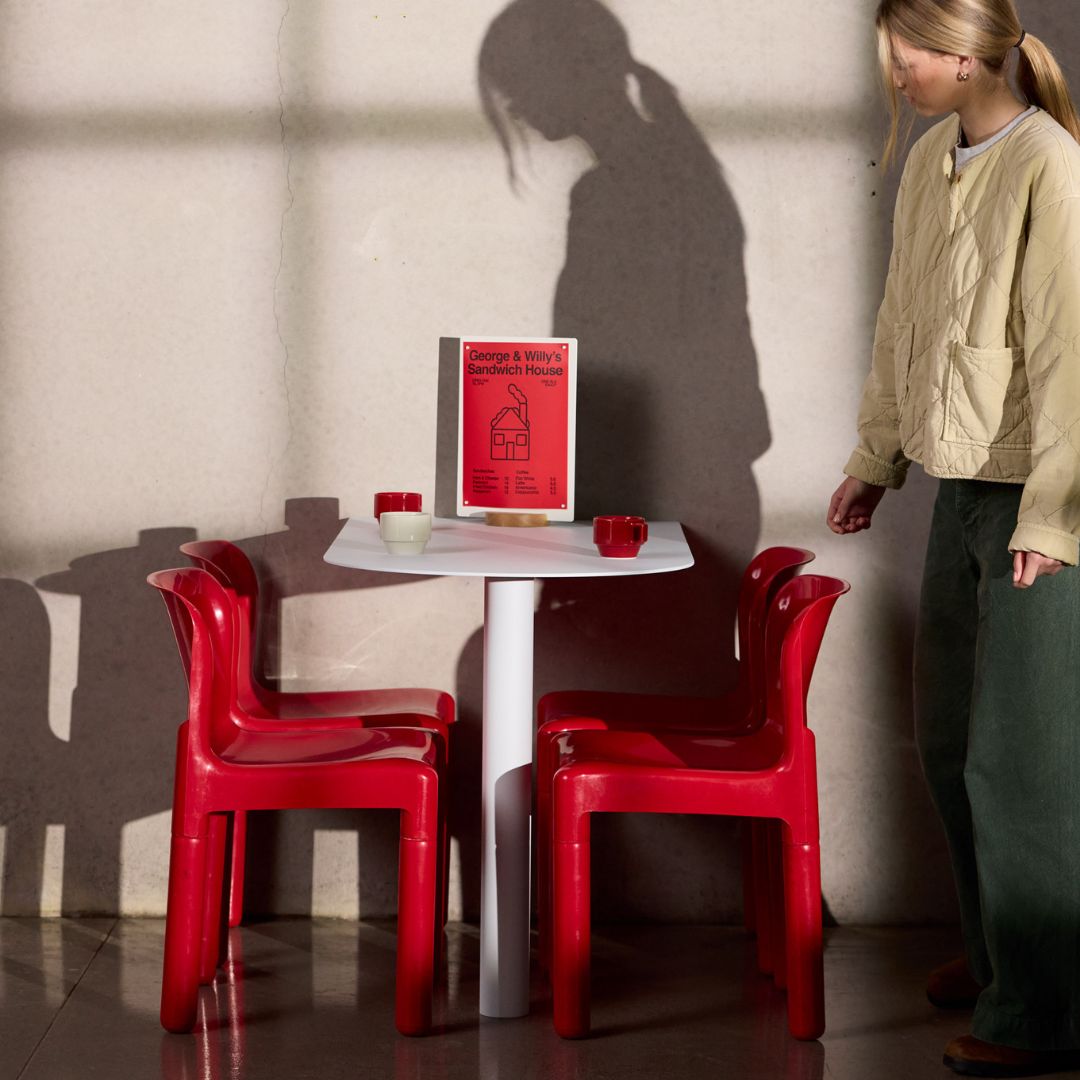 Booth Table - George and Willy