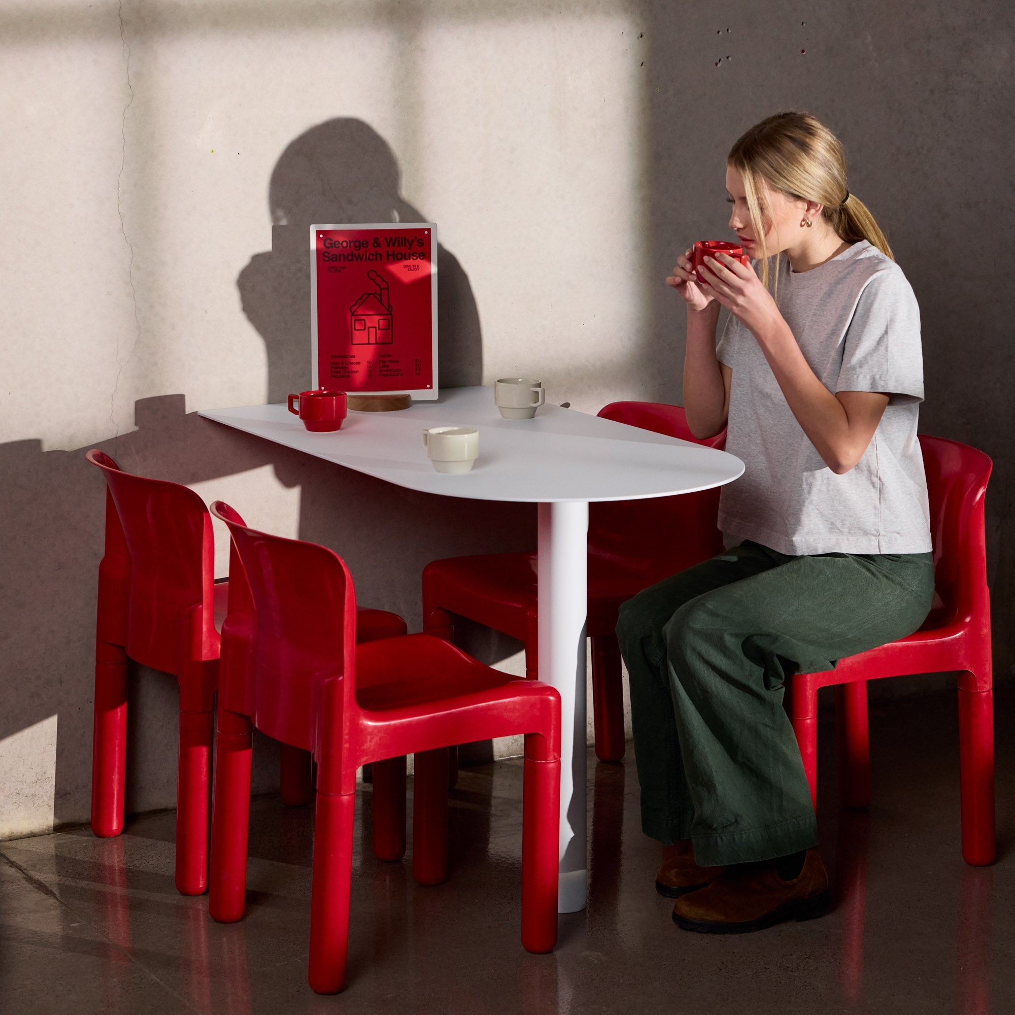 Large Table Talkers - Set of 2 - George and Willy