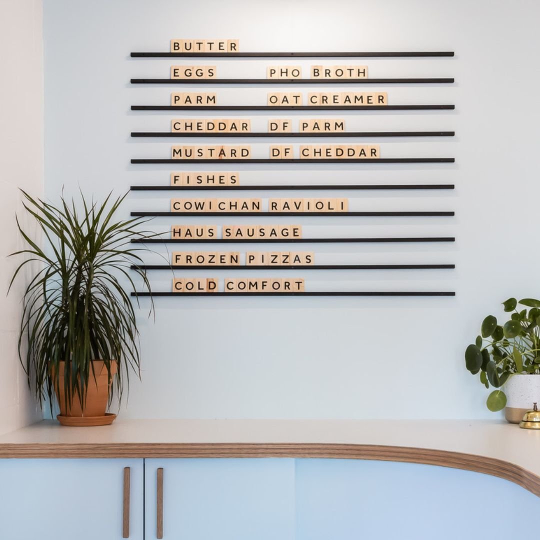 Wooden Letter Board. - George and Willy